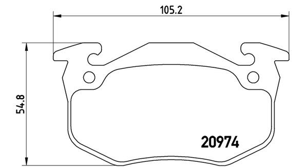 MAGNETI MARELLI Bremžu uzliku kompl., Disku bremzes 363700461032